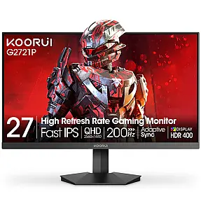 KOORUI G2721P 27-inch IPS QHD 200Hz 2560 x1440 pixels Gaming Monitor