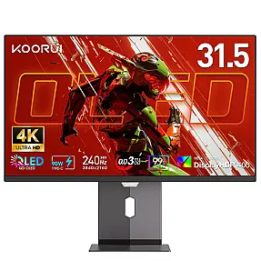 KOORUI S3241XO 31.5-inch OLED UHD 240Hz, 3840 x 2160 pixels Gaming Monitor