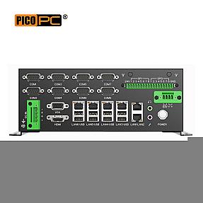 Intel® i5-9500 6 LAN, 6 COM, 8 USB 16 Opto-isolated DIO Wifi Machine Vision System