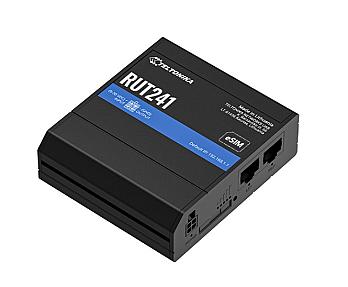 Teltonika RUT241, INDUSTRIAL 4G LTE (Cat 4) eSIM ROUTER