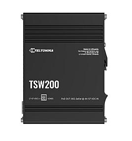 Teltonika TSW2000000B0, 20Gbps, Industrial Unmanaged POE+ Ethernet Switch