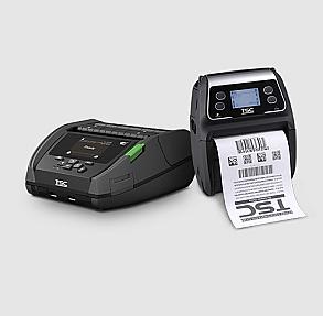 TSC Alpha-40L, 8 dot/mm (203 dpi), Peel sensor Mobile Printer