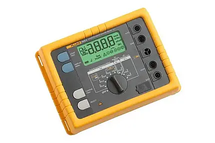 Fluke 1625-2 Stakeless 2999 Count 7 Segment LCD 3&4-Pole GEO Earth Ground Tester