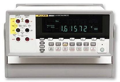 Fluke 8808A, 120V, 5.5 Digits, VFD Multi Segement Display Digital Multimeter
