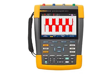 Fluke MDA-550-III Motor Drive Analyzer, 4 Channel, 1000V 500MHz Guided Setup