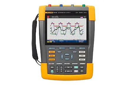 Fluke ScopeMeter 190-062-III Test Tool, 2 Channel 60MHz Full-color LCD