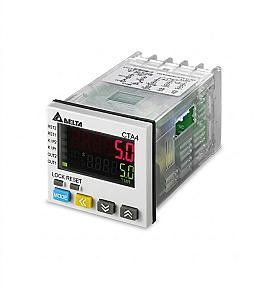 Delta Electronics CTA4000A, 48mm x 48mm, Double-line 6-digit LCD CTA Controller