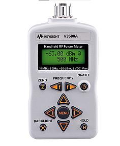 Keysight V3500A, PM1-class handheld power meter, 10 MHz to 6 GHz