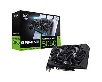 MSI GeForce RTX 5050 8G GAMING OC 8GB GDDR6 graphics card
