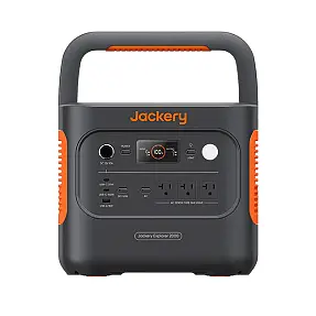 Jackery Explorer 2000 v2, 2042 Wh Capacity, 2200W Output Portable Power Station