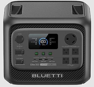 Bluetti Elite 300, 3014Wh Capacity, 2400W Output, Portable Power Station