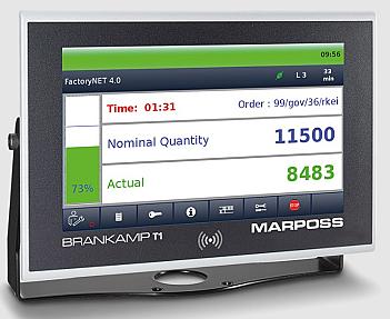 Marposs T1 Innovative Machine Terminal 4.0, MACHINE AND DATA COLLECTION