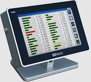 METRO M400 Digital Readout 45500 7” Multi-Channel Gauge Display Touch Screen