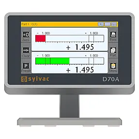 Fowler D70A Digital Display Two Input 4.3" Touchscreen Air & Plug Gauge Unit