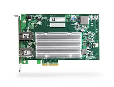 Neousys PCIe-PoE550X  2-port 10GbE Network adapter Card, PoE+ Capability