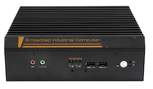 Intel Ultra 5 125H/1.20GHz, Turbo 4.5GHz Fanless Industrial PC with DDR5 Dual LAN 6 COM 9-36V DC
