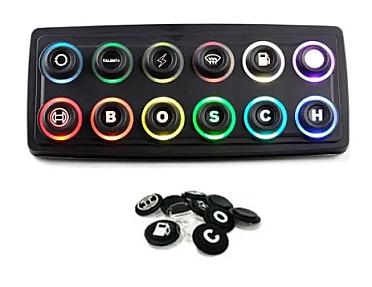 Bosch CAN Keypad CK-M12, IP68 250 mA, 12 Buttons & 9 Wired Inputs