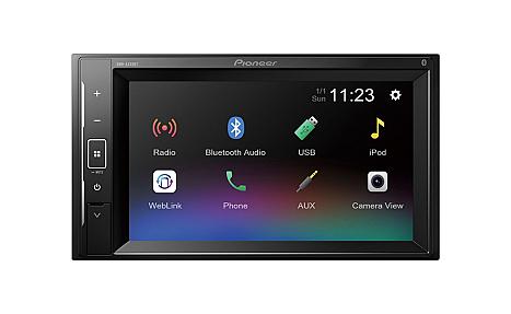 Pioneer DMH-A240BT, 6.2" Touchscreen, 2-DIN Car Stereo Receiver with Bluetooth