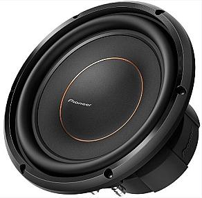 Pioneer TS-D10D2, 1500W Max. Input Power, 25cm D-eries Component Subwoofer