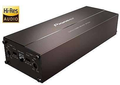 Pioneer GM-DX104, Micro 4-channel amplifier (400 W) with Class D Technology