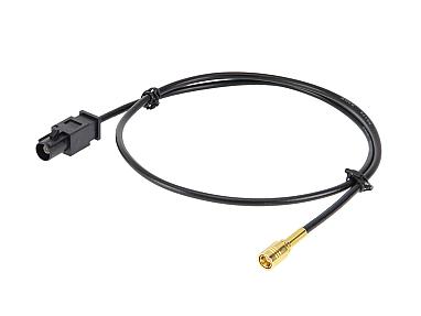 Alpine KAE-F2S DAB+ Antenna Adapter Fakra(m) to SMB(f) 50 cm