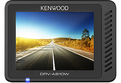 Kenwood DRV-A610W 4K Ultra-HD Compact Dash Cam, 2.0" LCD Screen, 64GB SD-Card