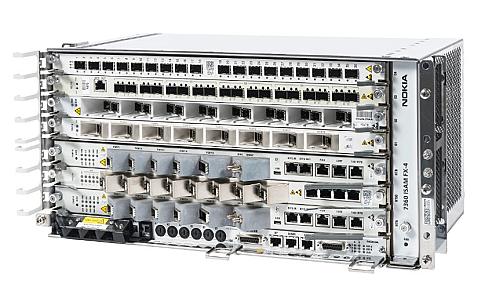 Nokia 7360 ISAM FX-4, 4 slots 5RU Fiber Optical Line Terminal (OLT)