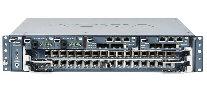 Nokia Lightspan MF-2, 2 Slots 2RU Optical Line Terminal (OLT)