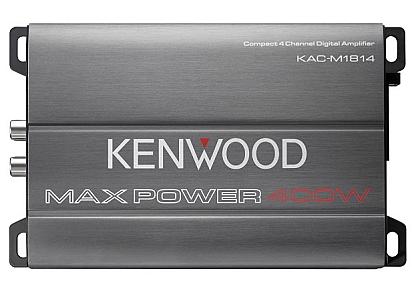 Kenwood KAC-M1814, Compact 4-Channel Digital Amplifier