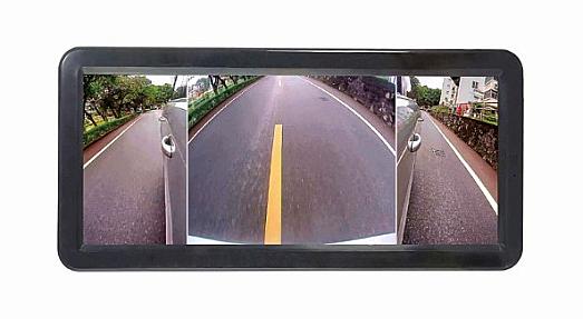 Stonkam HD250D, 1000nits HD 12.3-inch Three-Split Vehicle Monitor