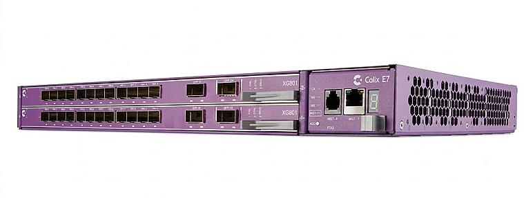 Calix AXOS E7-2 XG801 8-Port XGS-PON/GPON & 10GE SFP+ Modular Access Line Card