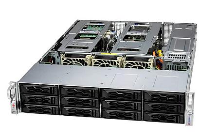 Supermicro SYS-621C-TN12R 2U CloudDC Rackmount Server