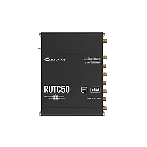 Teltonika RUTC50, 5G Industrial Cellular Router with Dual-band Wi-Fi 6