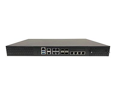 Lanner NCA-4035A, Intel Ice Lake-D HCC D2798NT, 1U Rackmount Network Appliance