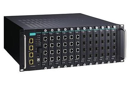Moxa ICS-G7852A-4XG-HV-HV, 52 Ports, Layer 3 Ethernet Rackmount Switch