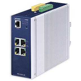 Planet TSN-5225-4T Industrial L2+ 4 Port 10/100/1000T Managed TSN Switch