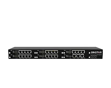 Dinstar MTG2000-4E1 VoIP 1U Trunk Gateway, 4 E1 Ports SIP & SS7 Interconnection