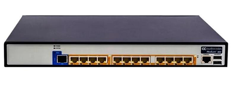 AudioCodes Mediant 800C E-SBC, 1GbE 1U VoIP Gateway