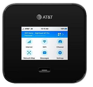 Netgear Nighthawk MR7400 (AT&T)  M7 Pro 5G WiFi 7 Mobile Router