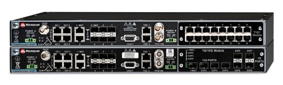 Microchip TimeProvider 4100 Series Release 2.5 Precise Timing Grandmaster