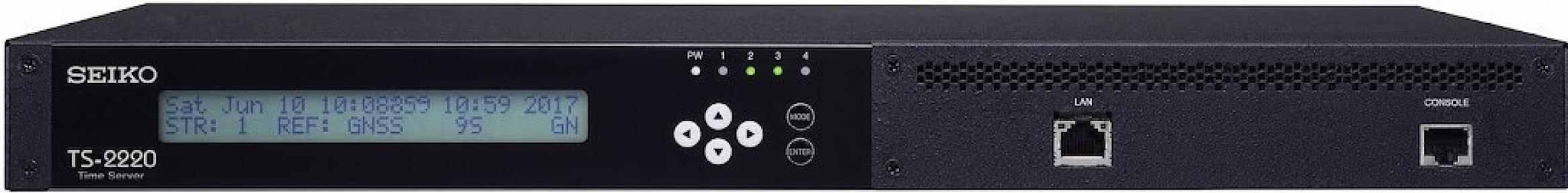 Seiko TS-2220 NTP Time Server Network Master Clock Network Appliance