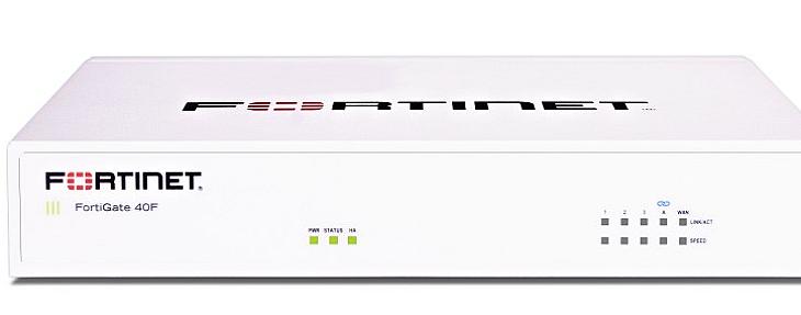 Fortinet FortiGate 40F 800 Mbps Throughput 5 x GE RJ45 Ports Security Appliance