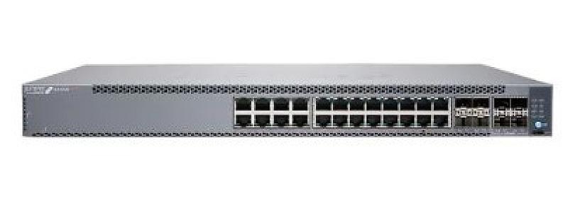 Juniper EX4100-24T, 24-Port 1GbE, 4x 10GbE, 4x 25GbE, Managed Switch