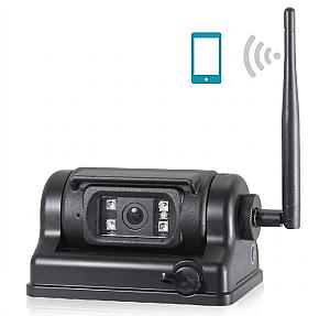 Stonkam WF135897CAI Vehicle WI-FI Camera with Magnetic Bracket & Built-in Battery IP69K 120° Angle