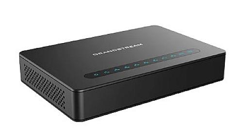 Grandstream HT818 v2, Powerful 8 port FXS Gateway with Gigabit NAT Router