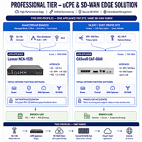 Multi-Function uCPE & SD-WAN Edge Solution-Professional Level