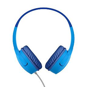 Belkin SoundForm Mini, Calls/Music 24 pin USB-C Wired Headphones, Blue