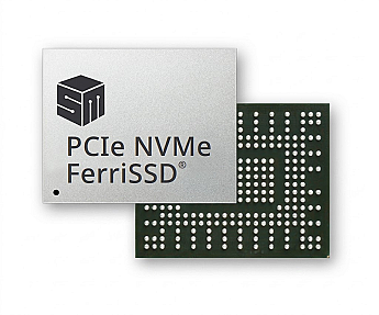Silicon Motion FerriSSD® (SM681GXG C8VP) 1TB PCIe Gen4 NVMe Industrial BGA SSD
