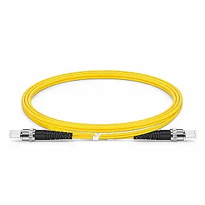 FS SMSTDX ST UPC to ST UPC, Single Mode (OS2) 1m Fiber Patch Cable