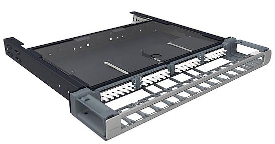 SYSTIMAX 360G2-iP-1U-96F-LC-DM-LS-SD, 1U Fiber Splice iPatch PanelSYSTIMAX 360G2-iP-1U-96F-LC-DM-LS-SD, 1U Fiber Splice iPatch Panel
